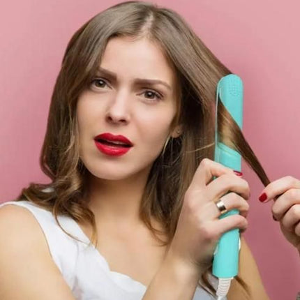 2-in-1 Mini Hair Straightener and Curler